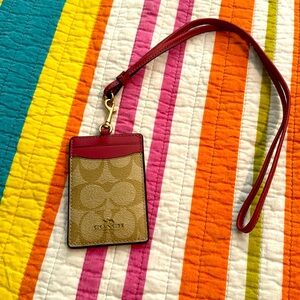 Coach Lanyard
